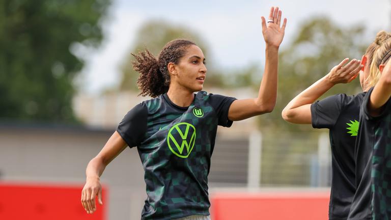 Cora Zicai (Wolfsburg) ist eines der Talente, welches die Frauen-Bundesliga hervorgebracht hat. 