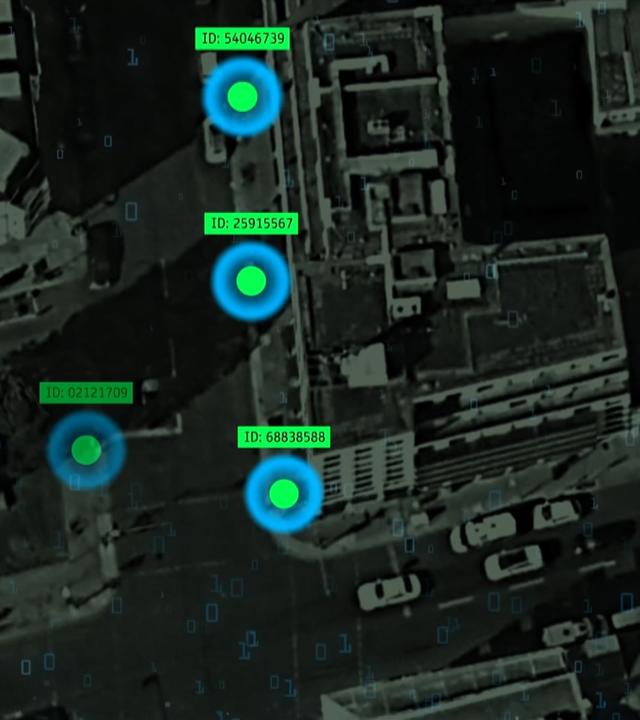 App-Anzeige von Kontaktpersonen eines Corona-Infizierten