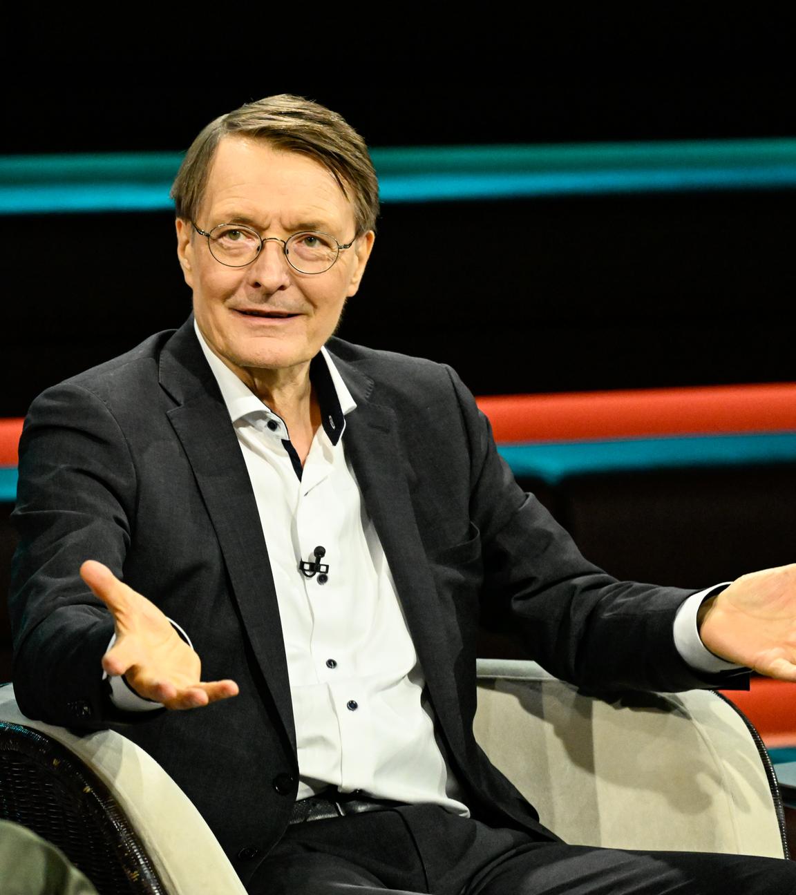 Ex-Gesundheitsminister Lauterbach ist zu Gast bei "Markus Lanz".