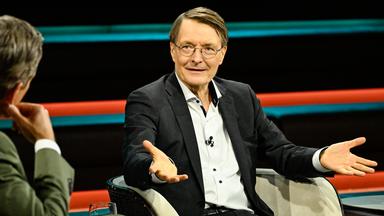 Ex-Gesundheitsminister Lauterbach ist zu Gast bei "Markus Lanz".