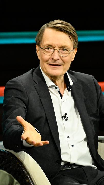 Ex-Gesundheitsminister Lauterbach ist zu Gast bei "Markus Lanz".