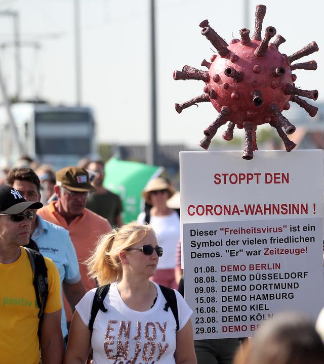 Proteste gegen die Corona-Maßnahmen
