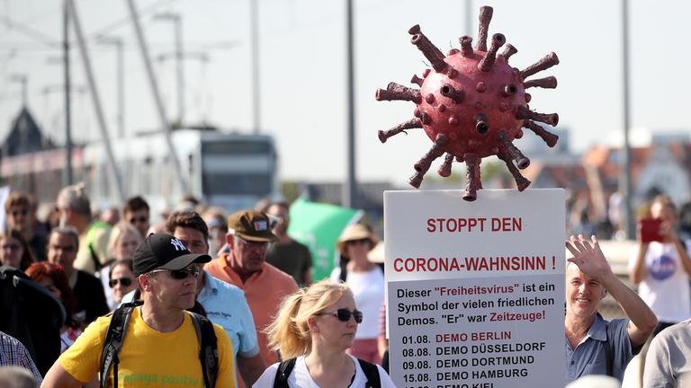 Proteste gegen die Corona-Maßnahmen