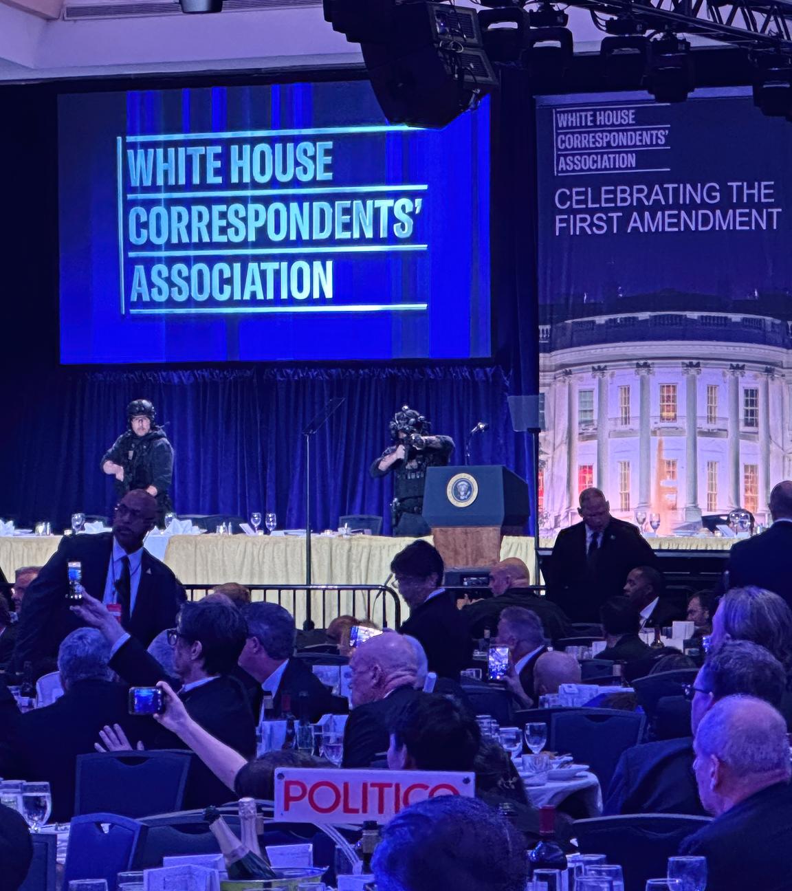 Presse und Gäste beim Correspondents Dinner in Washington
