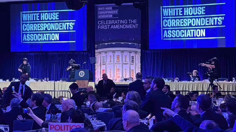 Presse und Gäste beim Correspondents Dinner in Washington