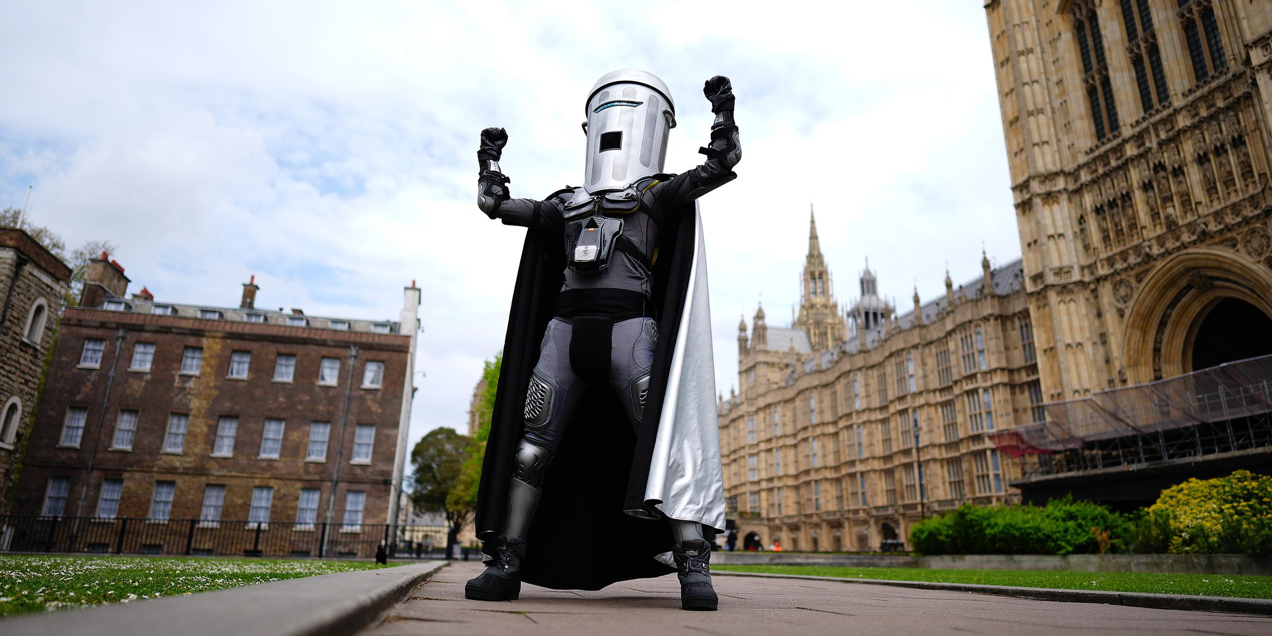 Count Binface ist Kandidat für die Wahl zum Bürgermeister von London