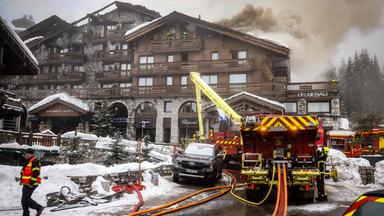 Evakuierung nach Brand in Skiort Courchevel