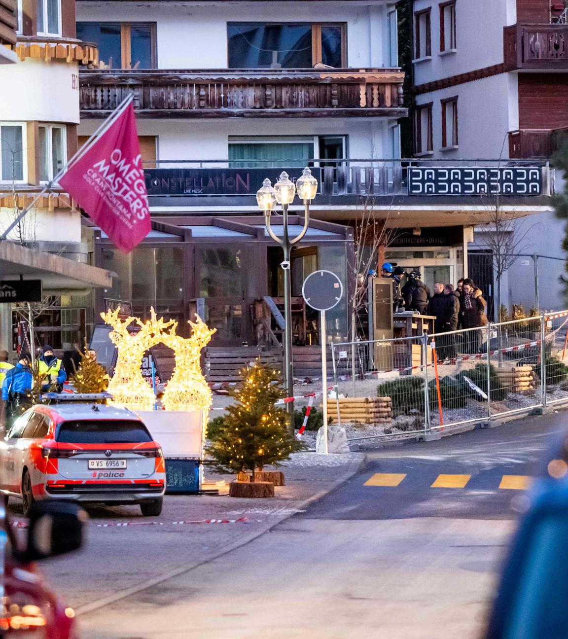 Explosion in Bar in Crans-Montana