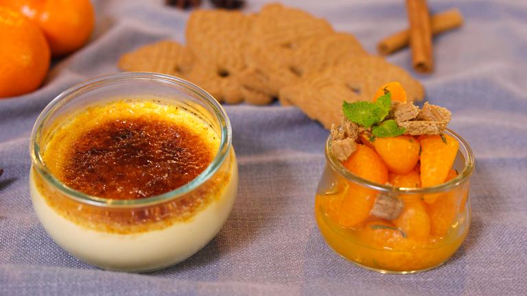 Vorweihnachtliche Crème Brûlée