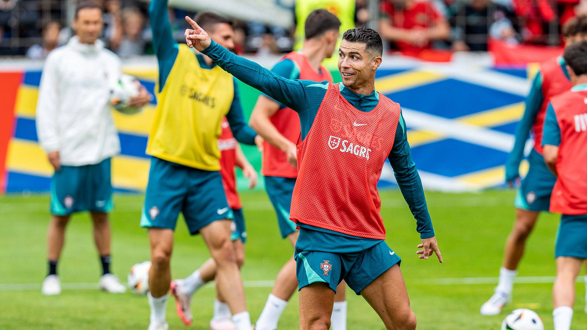 Das Bild zeigt Cristiano Ronaldo.