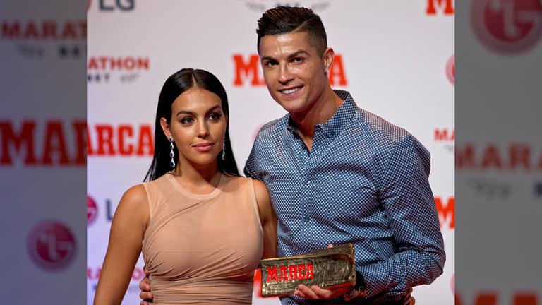 Cristiano Ronaldo und seine langjährige Freundin Georgina Rodríguez
