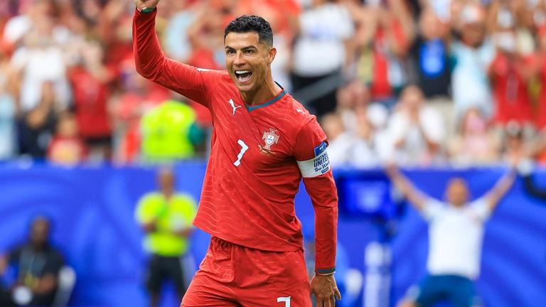 Cristiano Ronaldo beim Torjubel