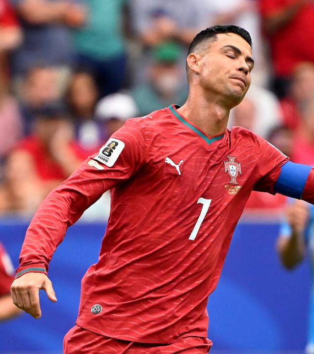 Cristiano Ronaldo enttäuscht