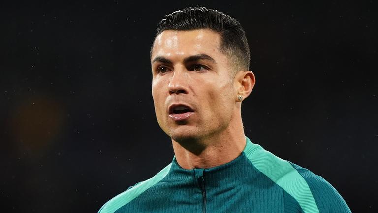 Der Fußball-Star Cristiano Ronaldo