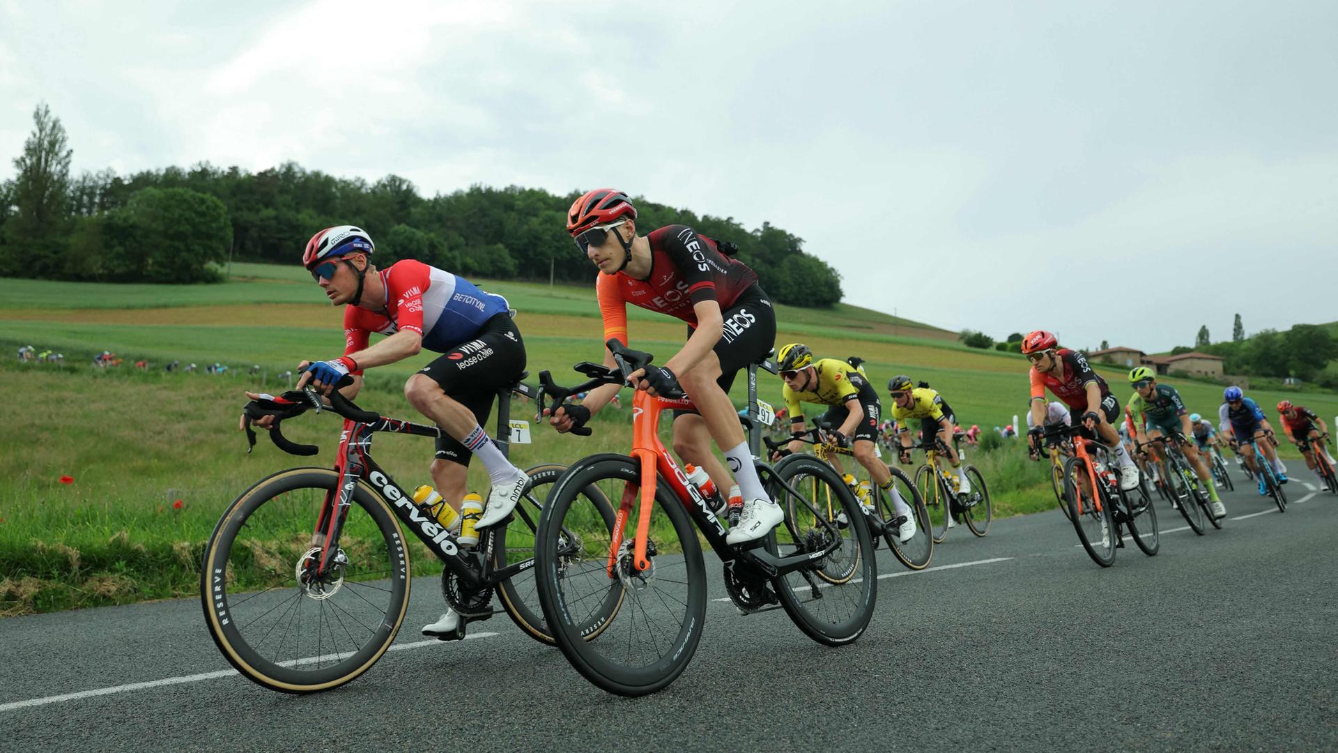 Radsport: World Tour , Critérium du Dauphiné 2024.