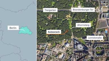 Karte: Berlin Tiergarten