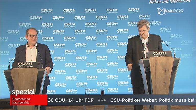 CSU-Chef Söder zum Ergebnis der Bundestagswahl