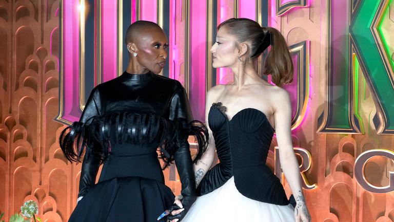 Grande bei finaler Premiere "Wicked: Teil 2"