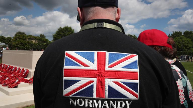 Teilnehmer der D-Day-Gedenkveranstaltung am 06.06.2019 in Bayeux 