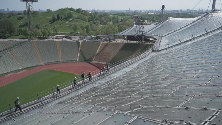 Dach Olympiastadion München