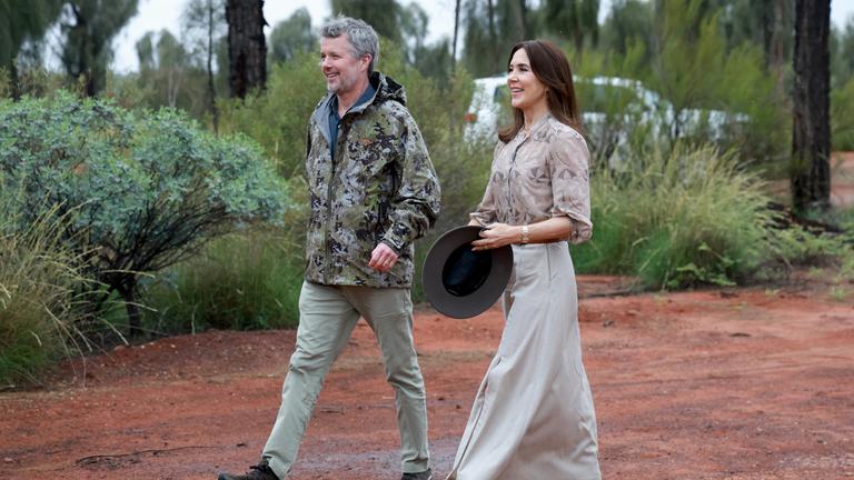 Dänisches Königspaar zu Besuch in Australien