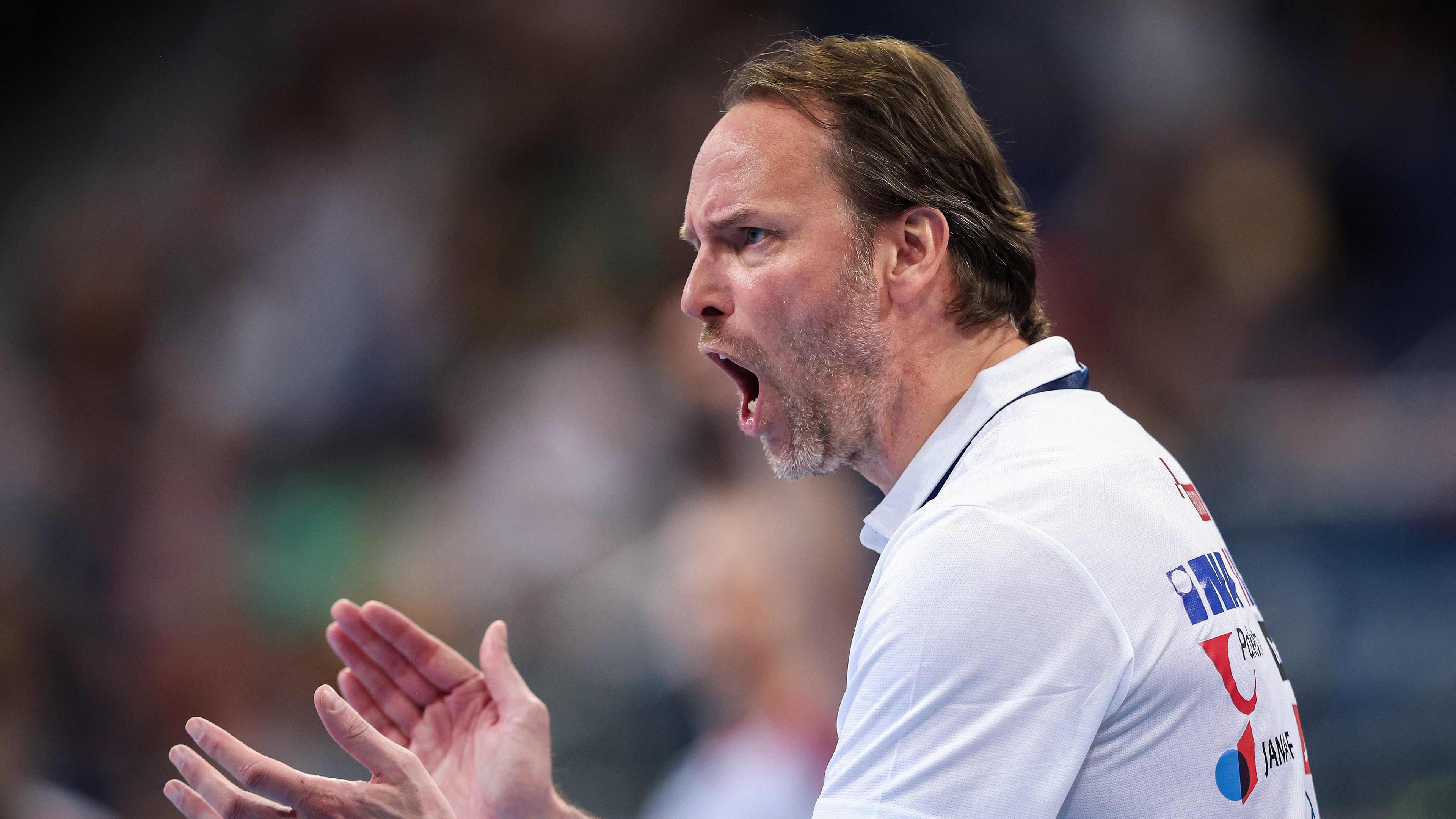 Dagur Sigurdsson am 14.03.2024 in Hannover.