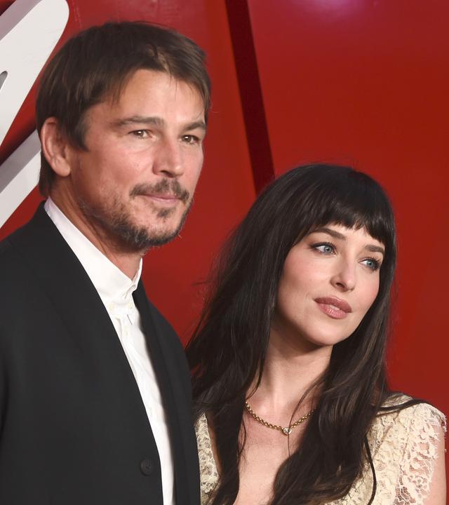 Dakota Johnson und Josh Hartnett bei der Premiere von "Verity" in London