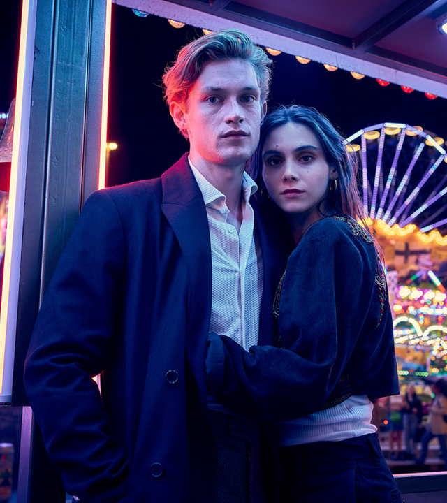 Damian Hardung mit Havana Joy Josephine Braun