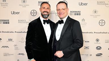 Daniel Funke und Jens Spahn