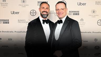 Daniel Funke und Jens Spahn