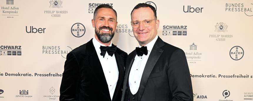 Daniel Funke und Jens Spahn