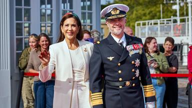 Auf dem Bild zu sehen ist: König Frederik und Königin Mary