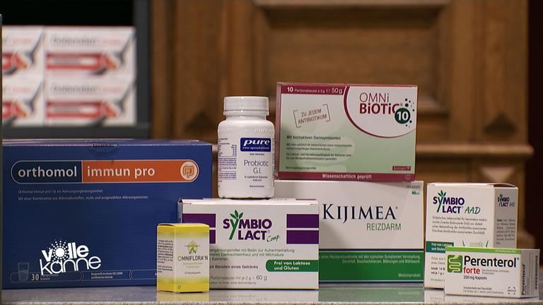 Medikamente zur Wiederherstellung der Darmflora