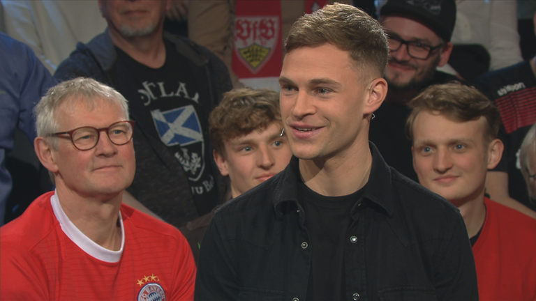 Joshua Kimmich zu Gast im aktuellen Sportstudio.
