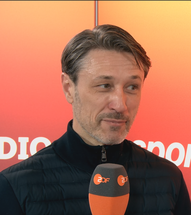 Borussia Dortmunds Trainer Niko Kovac im Interview im Ministudio.