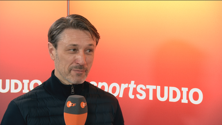 Borussia Dortmunds Trainer Niko Kovac im Interview im Ministudio.