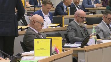 Im Landtag in Sachsen-Anhalt 