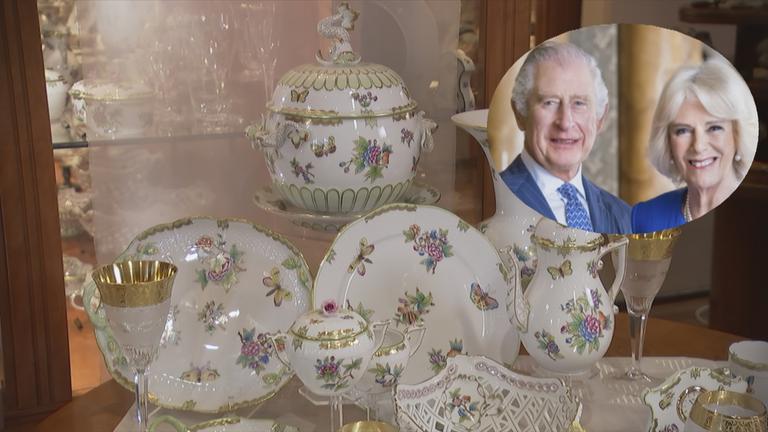 Das neue Teeservice für König Charles	