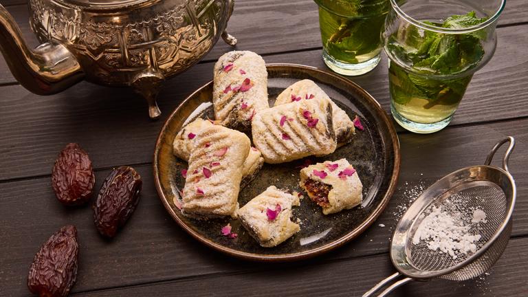 Marokkanische Dattelplätzchen