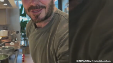 David Beckham beansprucht Küche für sich