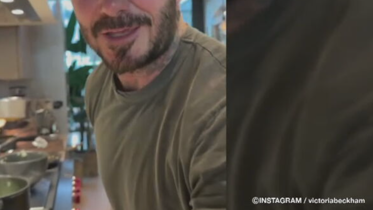 David Beckham beansprucht Küche für sich
