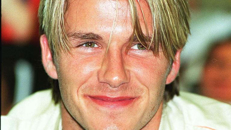 David Beckham im Jahr 1998.