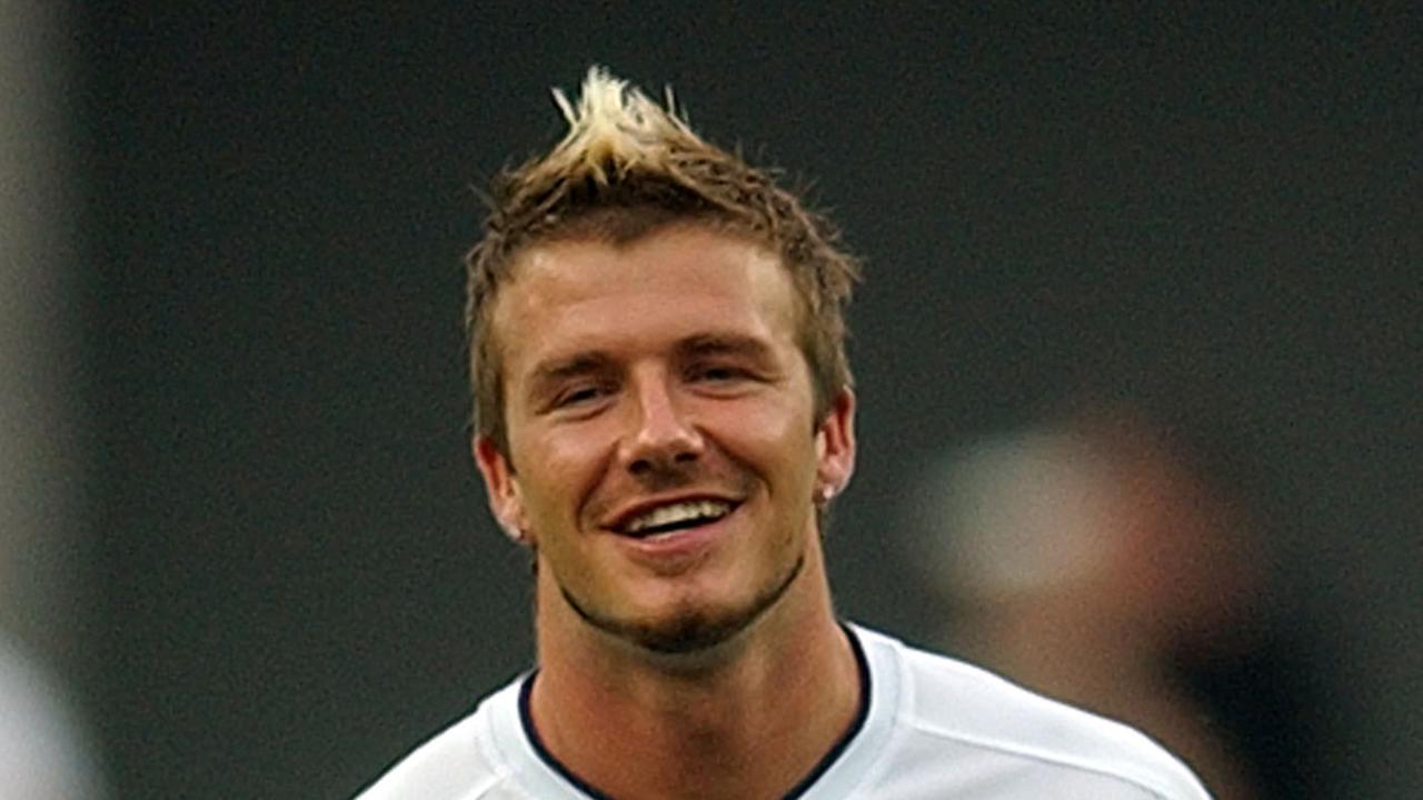 David Beckham im Jahr 2002.