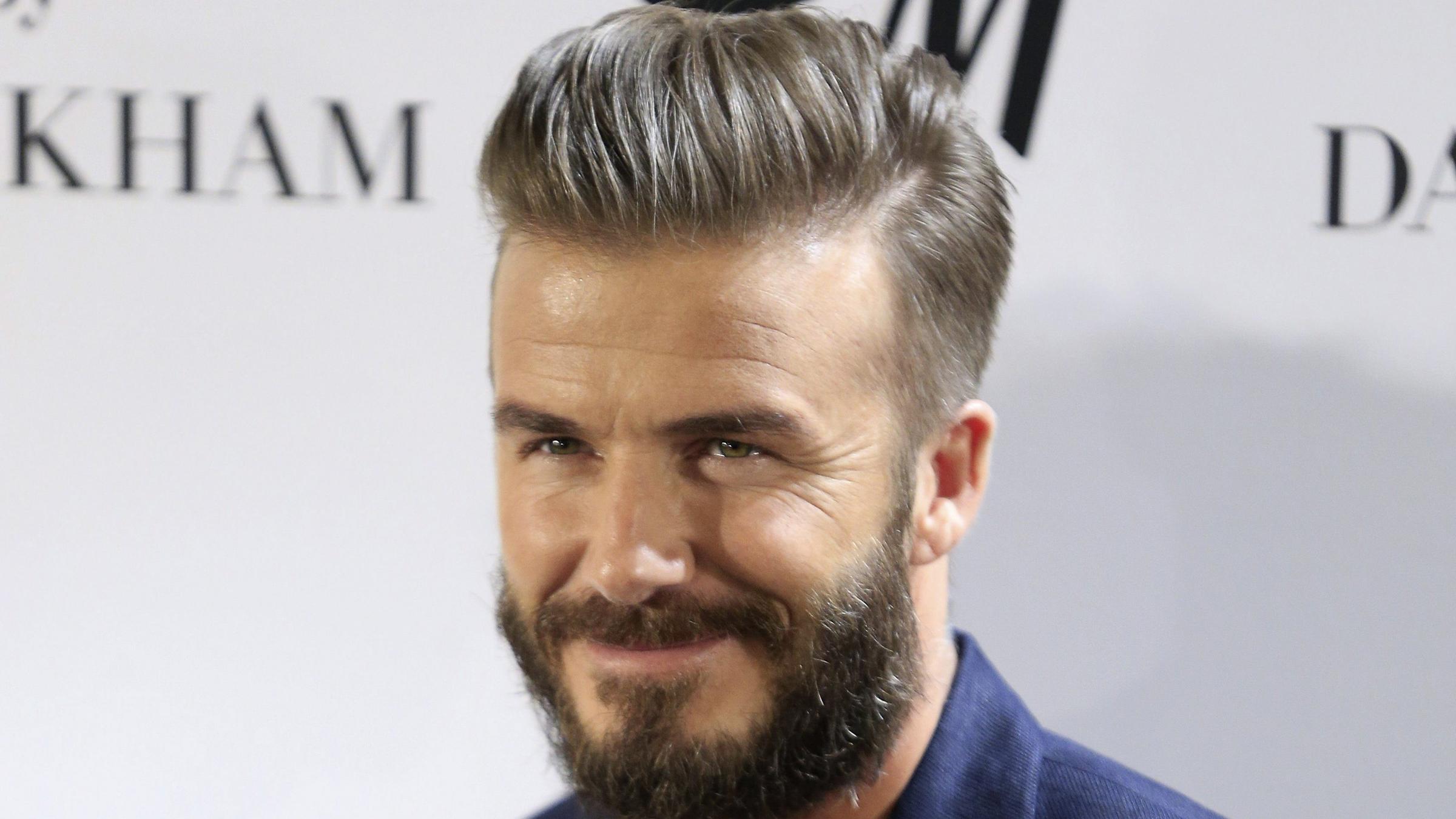 David Beckham im Jahr 2015.