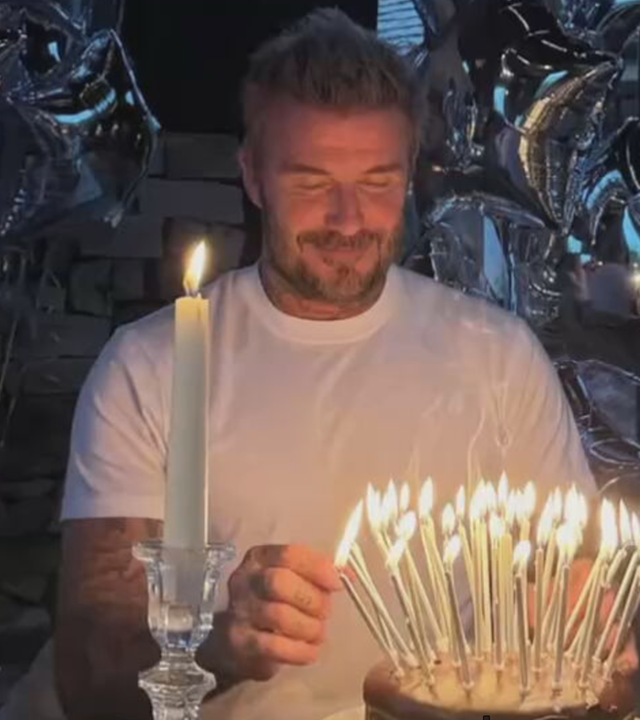 Wuselige Gefährten für David Beckham