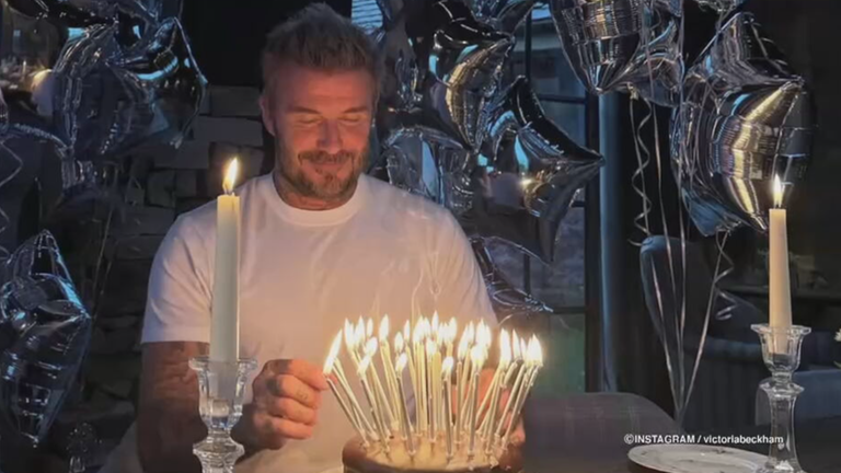 Wuselige Gefährten für David Beckham