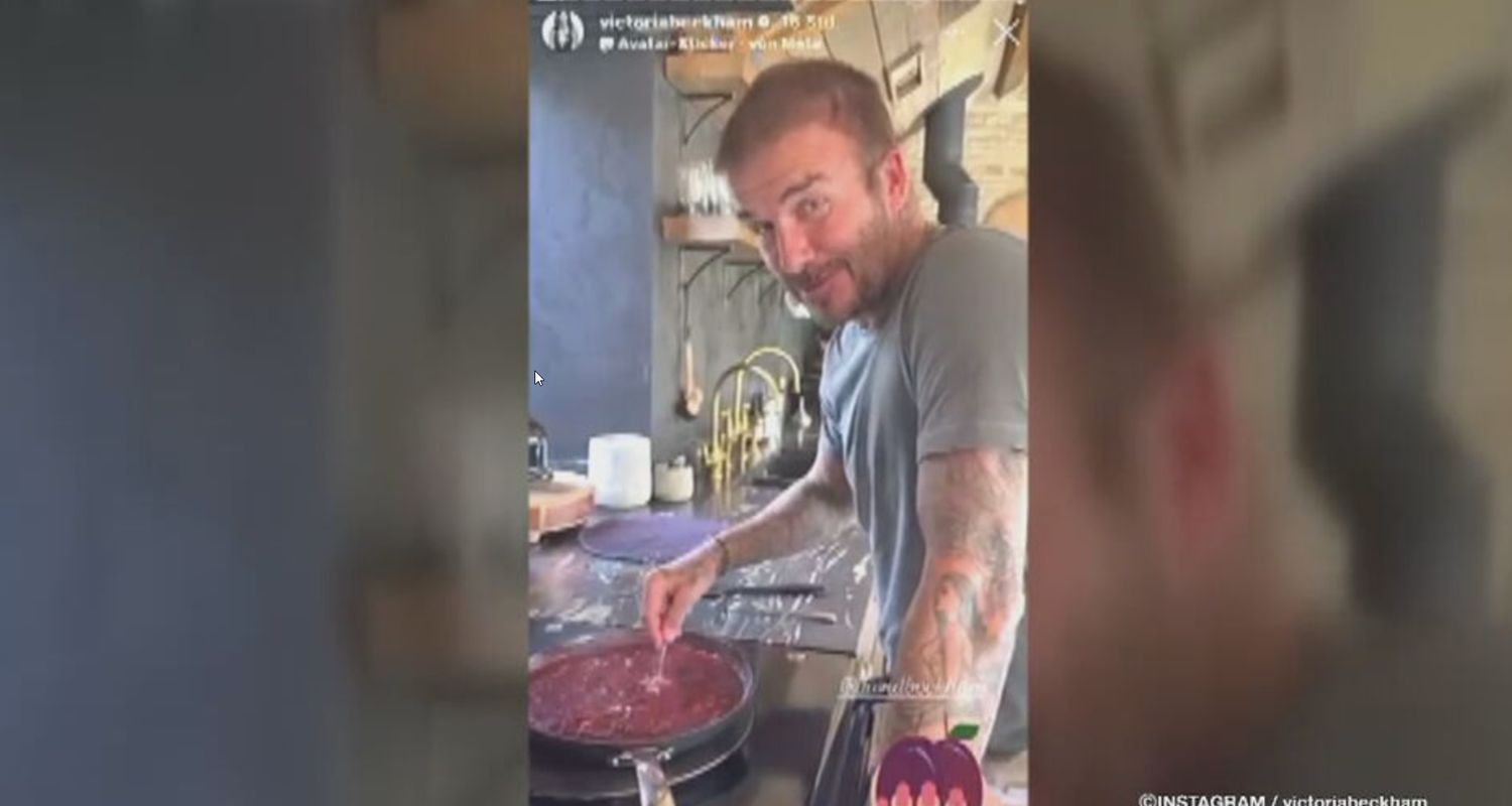 Pflaumenzeit für David Beckham