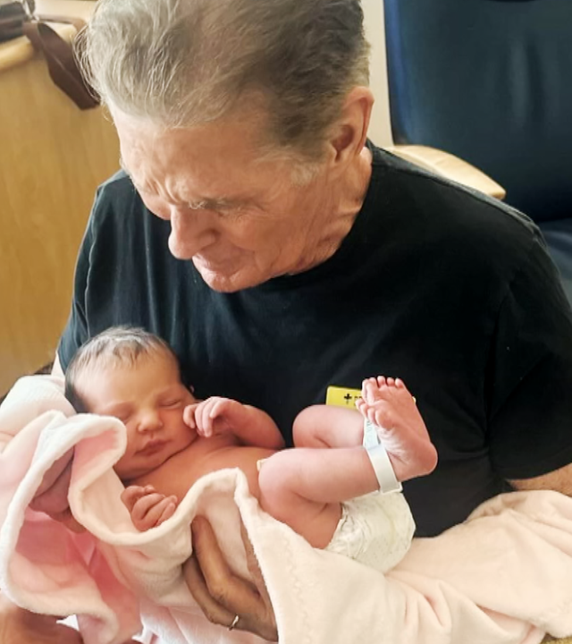 David Hasselhoff mit Enkelin