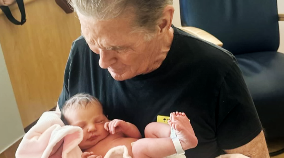 David Hasselhoff mit Enkelin