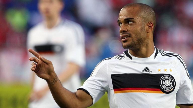 Ehemaliger Nationalspieler David Odonkor bei der Fußball-Europa-Meisterschaft 2008